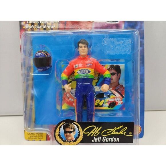 1998 ToyBiz NASCAR Superstars of Racing Jeff Gordon Special Edition Figure - Picture 3 of 7